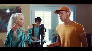 Justin Bieber VS Selena Gomez MASHUP!! Leroy Sanchez & Madilyn Bailey Lyrics Video