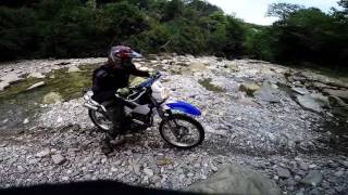 Yamaha Serow XT 225 эндурим в горах Сочи
