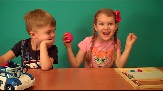 Открываем Киндер сюрприз Май Литл Пони My Little Pony Учим буквы для детей Игрушки