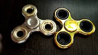 Спиннер металлический Золотой хромированный Hand Spinner купить в Киеве и Украине