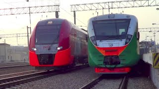 ЭД4м-0500 "ЦППК" и ЭС1-023/015 "Ласточка"