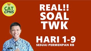 REAL! SOAL TWK YANG BANYAK KELUAR! LATIHAN SKD CPNS 2019 2020