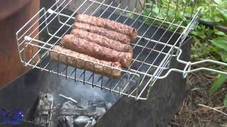 Жарим колбаски Чевапчичи Мираторг #  Roasting sausages