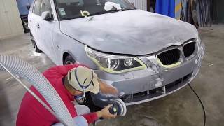 Pintura automotiva com Tecnologia Profissional - Pintura de um BMW