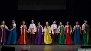 "Подъезжали мы под село". Русская народная песня. Исполняет ансамбль "Солнышко" (школа №854)