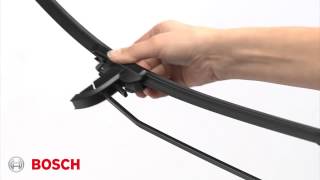 Установка дворников Bosch c типом крепежа Крючок (Hook)