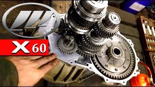 КПП Лифан Х60. Разлетелся подшипник.