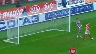 Спартак 2:1 Томь. Голы и лучшие моменты. 1.09.2013