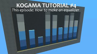 Kogama | How to make an Equalizer