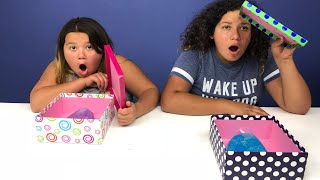 MYSTERY BOX OF SLIME GLOVES SWITCH- UP CHALLENGE!!!
