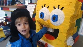 Fun with Lego in LEGOLAND Discovery Centre: Berlin​​​