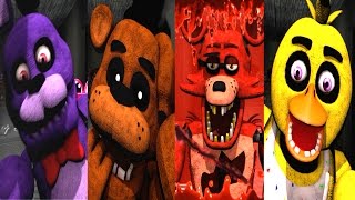 Five Nights Before Freddy's ALL JUMPSCARES