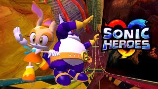 Sonic Heroes - Bullet Station - Team Rose 4K HD, Widescreen 60 fps no HUD