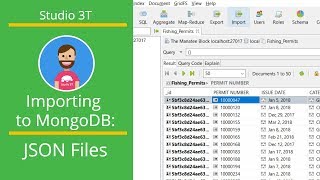 How to Import JSON to MongoDB | A Studio 3T Tutorial for MongoDB
