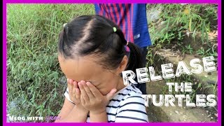 Releasing the Turtles | Vlog With Emma