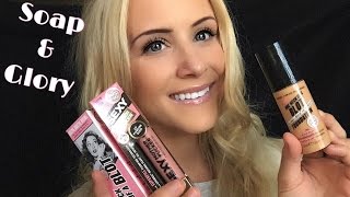 Soap & Glory "ONE HECK OF A BLOT" Foundation Demo & Review!