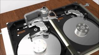 HddSurgery - Animation of head replacement tool for Seagate 7200.9 hard drive