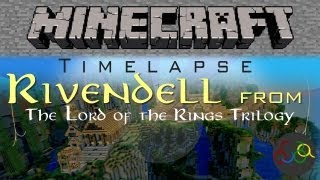 Rivendell (Lord of the Rings) in Minecraft