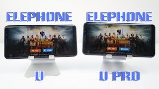 Elephone U vs Elephone U Pro Comparison & Speed Test - Helio P23 vs SD660
