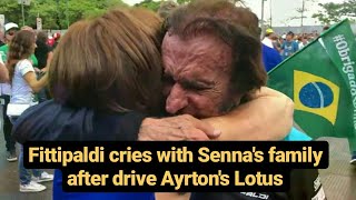 Fittipaldi chora ao guiar carro de Senna pela 1° vez em SP | ENTREVISTA EXCLUSIVA