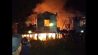 Dua Rumah Warga Suhaid Hangus Terbakar
