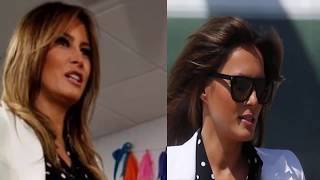 Fake Melania rumors have resurfaced after her outing August 24 in Ohio with US Donald Trump
