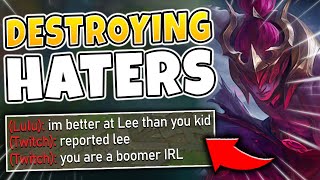 TRASH TALKING DUO SMURFS GET OWNED! THEY CALLED ME OUT! - League of Legends