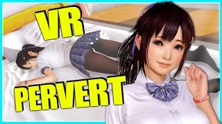 PERVERT SIMULATOR - VR Kanojo (HTC Vive Virtual Reality Gameplay)