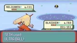 Where To Capture-Catch Relicanth In Pokemon Emerald, Ruby, Sapphire