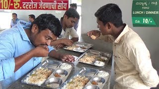 Best Quality Cheapest Lunch in Mysore @ 10 Rs | Curd Rice & Dal Rice | People Crazy 2 Eat
