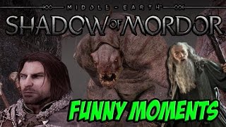 Shadow of Mordor - Funny Moments (YOU SHALL NOT PASS, Epic Nemesis Battle, Falcon Punch!)  [2]