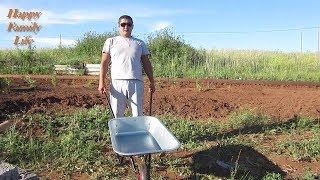 Как легко и быстро забетонировать столбы для забора на участке. Safina Family