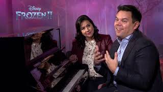 Frozen 2 - Interview with Songwriters Bobby Lopez and Kristen Anderson Lopez Songwriting Duo