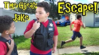 POLICE CHASE! THE GREAT JAKE ESCAPE!