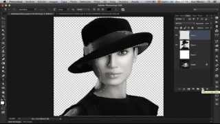 Crear un retrato relleno de texto con Photoshop
