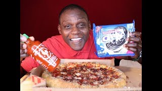 CYNT AND MO'S PIZZOREOS CHALLENGE MUKBANG | EATING SHOW | POWER RECAP | HILARIOUS TIME IN ATL | 먹방