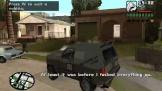 GTA San Andreas PC - How to get the Sandking at the very beginning of the game