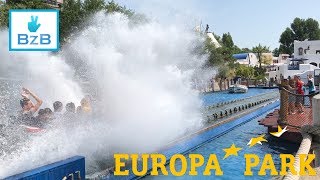 Игры на воде развлечения на воде для всей семьи Водные горки в Европа парке Германия