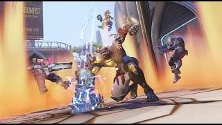 Epic Doomfist Match On Numbani!