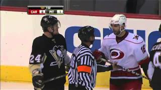 Matt Cooke injures Scott Walker. Jan 2009