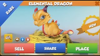 ❤ How to breed ELEMENTAL dragon. Dragon Mania Legends. RARE ELEMENTAL dragon hatched