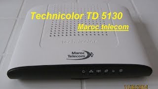 Technicolor TD 5130   الحلقة 1: بكل سهولة إعداد وتثبيت روتر إتصالات المغرب
