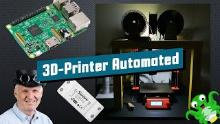 Save Energy by automating your 3D-printer (Raspberry safe shutdown, OctoPrint, Sonoff)