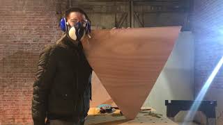 Making the lower bulkheads out of 10mm plywood