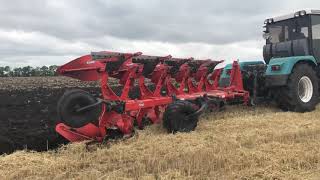 Трактор ХТЗ-243К.20 пахота с плугом (КУН) KUHN Multi Master 123 4+1 ч.5