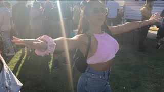wearing shiny pants to a music festival. (NOT CLICKBAIT!!)