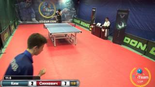 Ким - Синкевич. 19 августа 2015.TT Cup