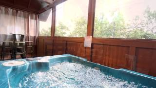 "Autumn Breeze" Arrowhead Resort Pigeon Forge Honeymoon Cabin Rental - Cabins USA 2015
