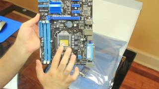 ASUS P8H61-M LX PLUS R2.0 Motherboard Unboxing