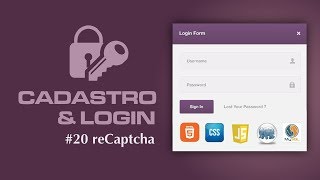 Cadastro e Login em PHP & MYSQL - #20 Google ReCaptcha